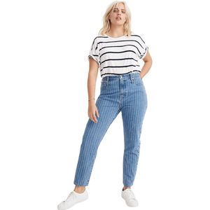 Madewell The Perfect Vintage Jean: Pinstripe Edition sz 31